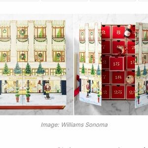 EMPTY Williams Sonoma Advent Calendar